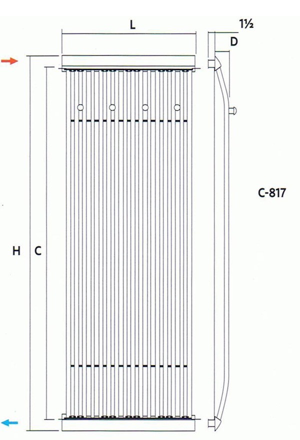 Capri Home Radiator Specifications